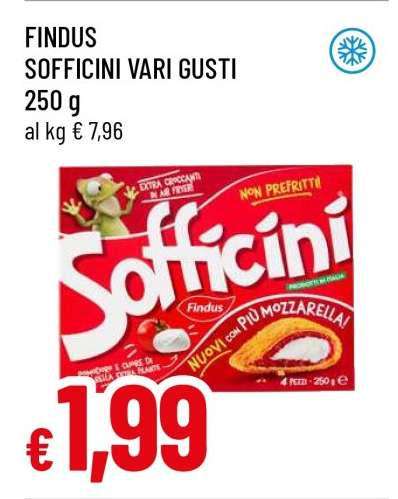 FINDUS Sofficini vari gusti