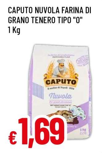 CAPUTO NUVOLA FARINA DI GRANO TENERO TIPO 'O'