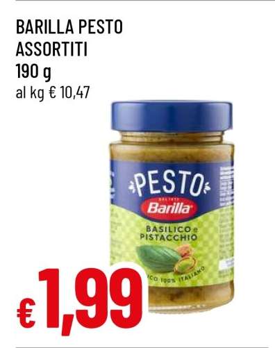 BARILLA PESTO ASSORTITI