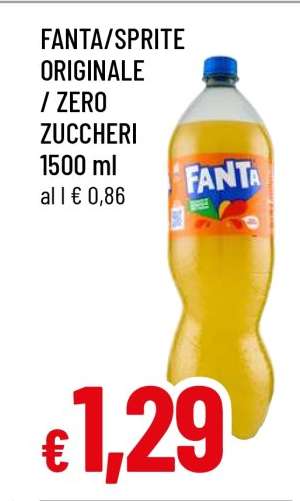 Fanta/Sprite Originale / Zero Zuccheri