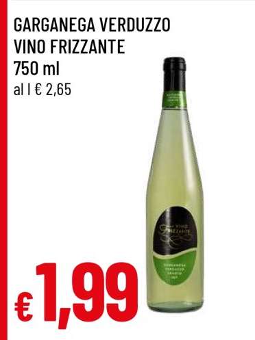 GARGANEGA VERDUZZO VINO FRIZZANTE