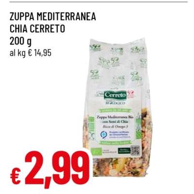ZUPPA MEDITERRANEA CHIA CERRETO