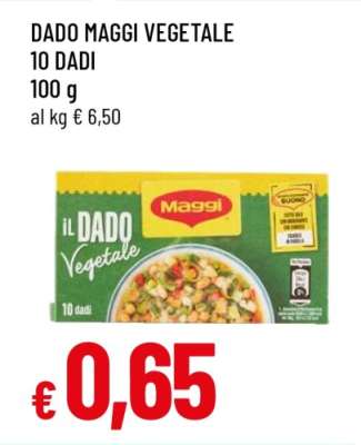 DADO MAGGI VEGETALE