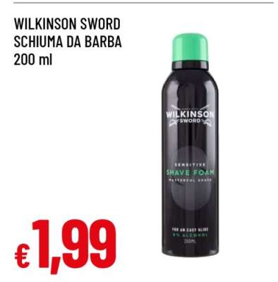 WILKINSON SWORD SCHIUMA DA BARBA