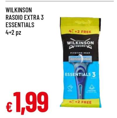 WILKINSON RASOIO EXTRA 3 ESSENTIALS