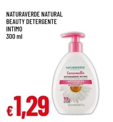NATURAVERDE NATURAL BEAUTY DETERGENTE INTIMO