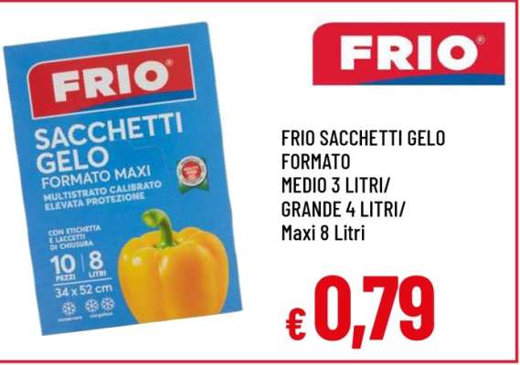 FRIO Sacchetti Gelo