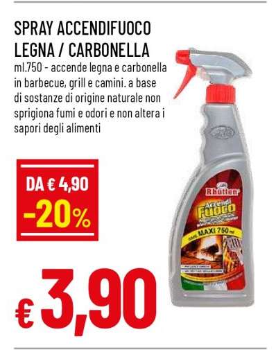 SPRAY ACCENDIFUOCO LEGNA / CARBONELLA