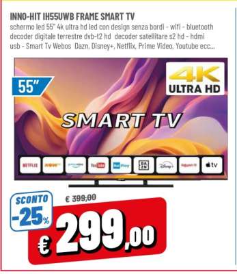 INNO-HIT IH55UWB FRAME SMART TV