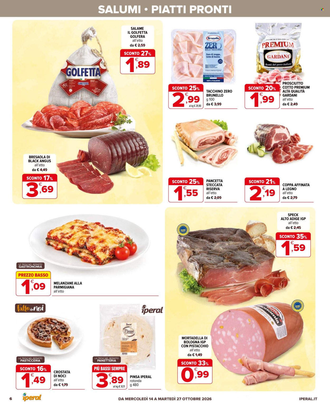 Volantino Iperal - 14/10/2026 - 27/10/2026. Pagina 6