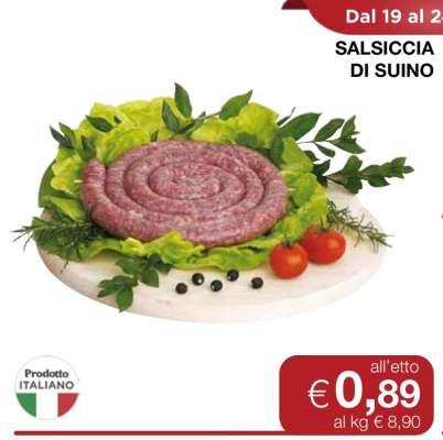Salsiccia Di Suino