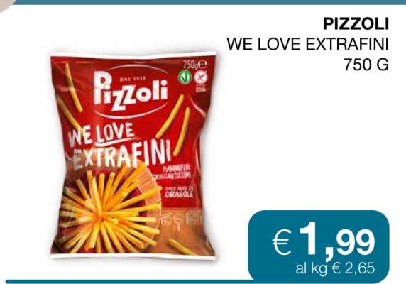 PIZZOLI We Love Extrafini