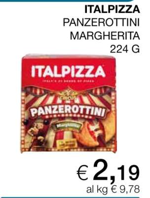 ITALPIZZA PANZEROTTINI MARGHERITA