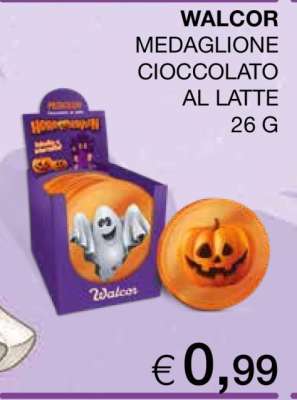 WALCOR MEDAGLIONE CIOCCOLATO AL LATTE