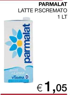 PARMALAT LATTE P.SCREMATO 1 LT