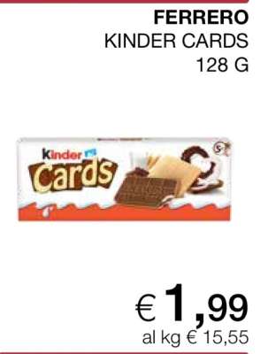 FERRERO Kinder Cards
