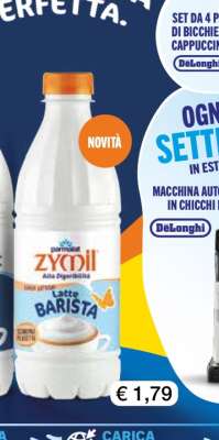 Parmalat Zymil Latte Barista