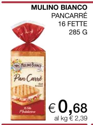 Mulino Bianco Pancarré