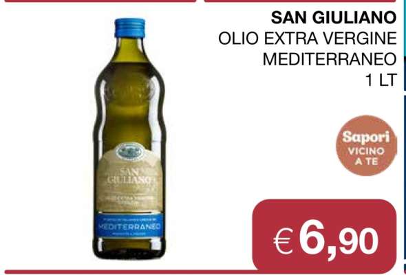 SAN GIULIANO OLIO EXTRA VERGINE MEDITERRANEO