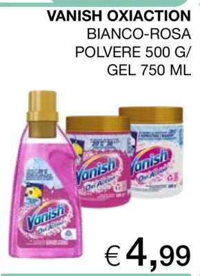 VANISH OXIACTION