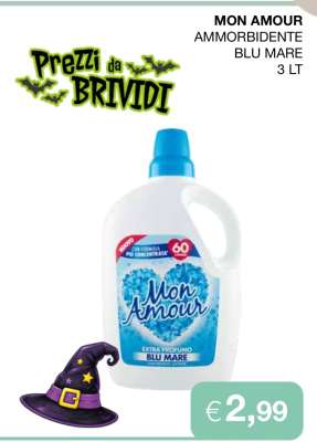 MON AMOUR AMMORBIDENTE BLU MARE 3 LT