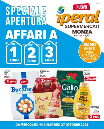 Volantino Iperal - 14/10/2026 - 27/10/2026.