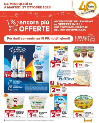 Volantino Iperal - 14/10/2026 - 27/10/2026.