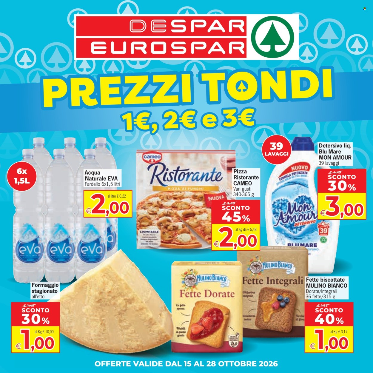 Volantino Eurospar - 15/10/2026 - 28/10/2026. Pagina 1