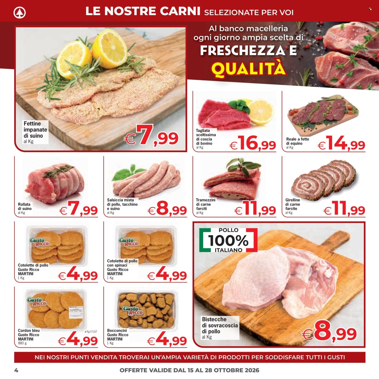 Leták Eurospar - 15.10.2026 - 28.10.2026. Strana 4
