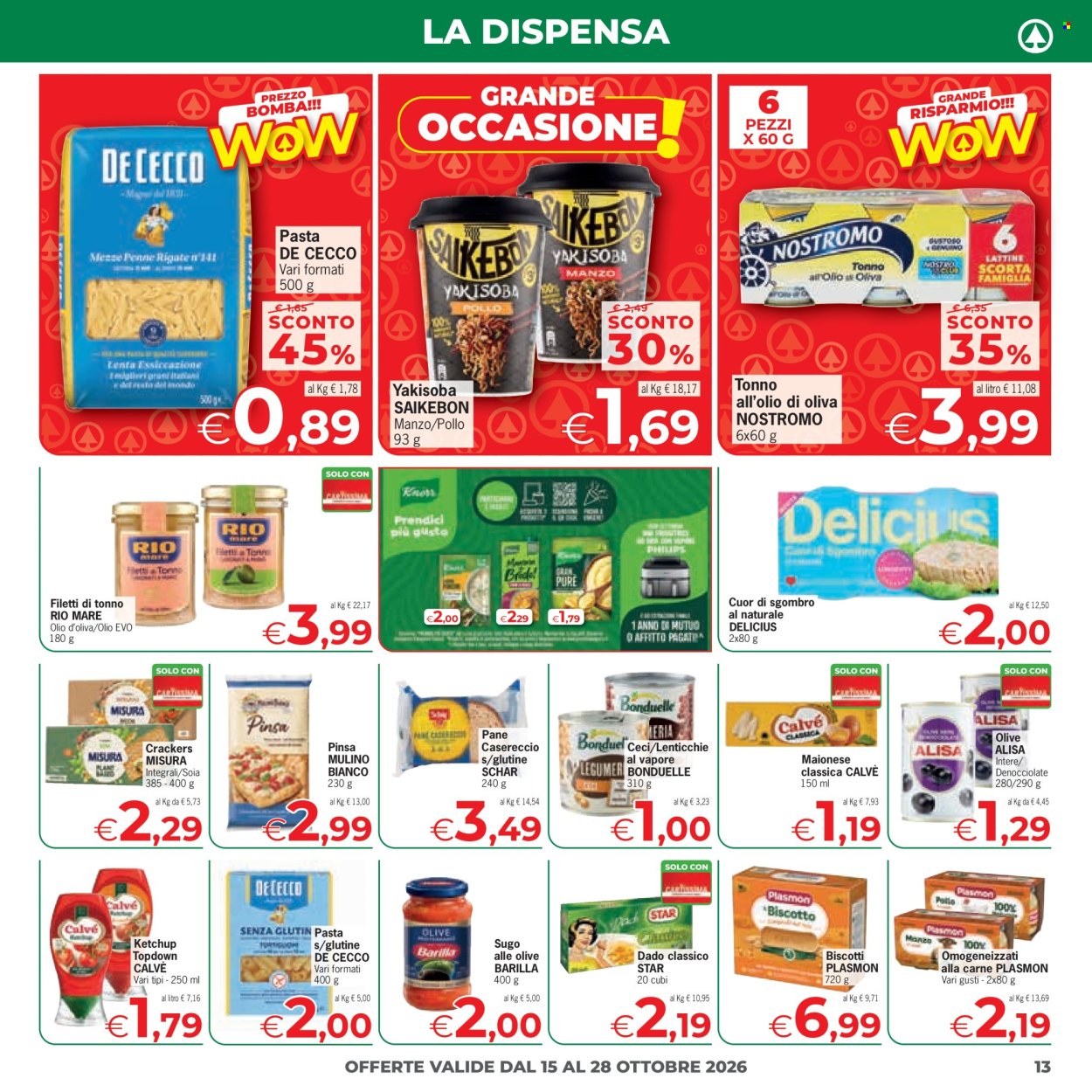 Leták Eurospar - 15.10.2026 - 28.10.2026. Strana 13