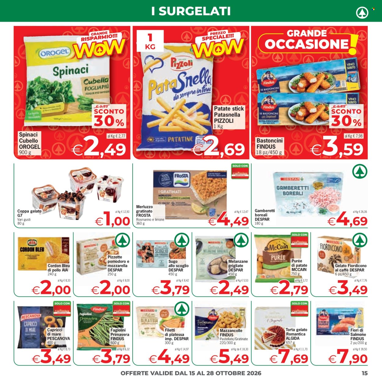 Leták Eurospar - 15.10.2026 - 28.10.2026. Strana 15