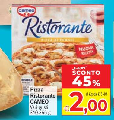 PIZZA RISTORANTE CAMEO