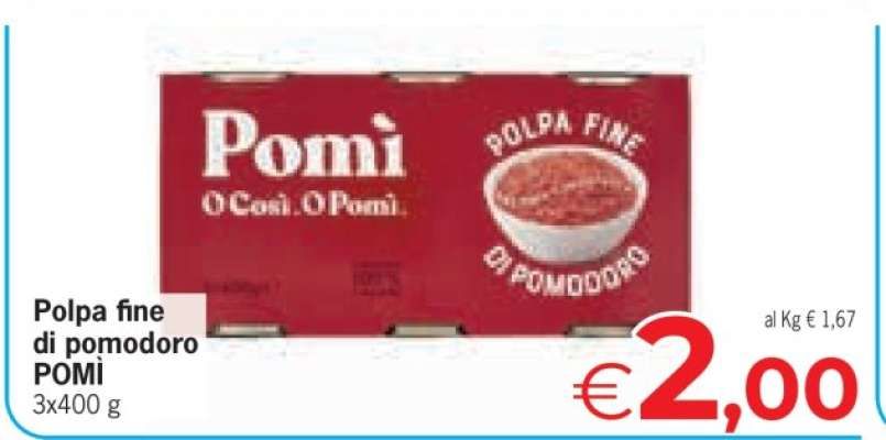POLPA FINE DI POMODORO