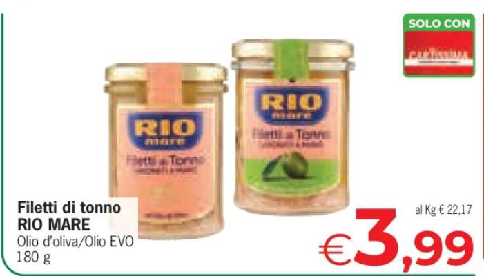 FILETTI DI TONNO RIO MARE
