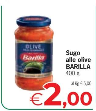Sugo alle olive BARILLA