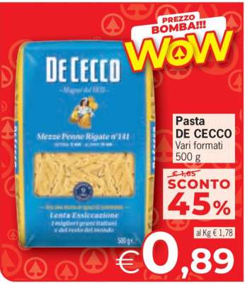 Pasta DE CECCO
