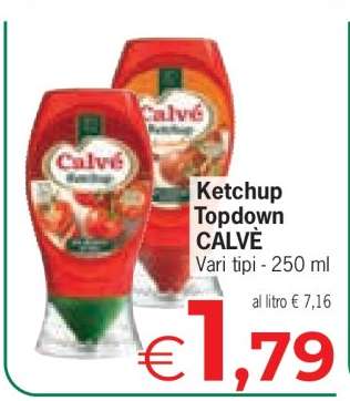 Ketchup Topdown CALVÈ