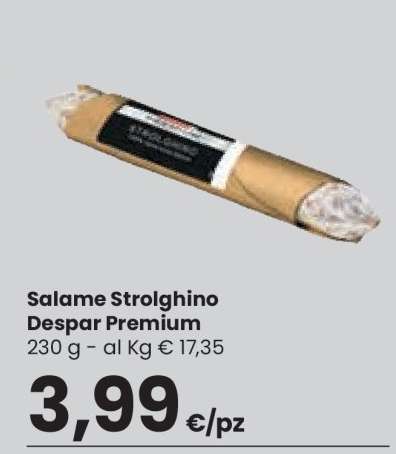SALAME STROLGHINO DESPAR PREMIUM