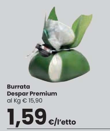 Burrata Despar Premium