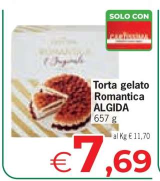 Torta gelato Romantica ALGIDA