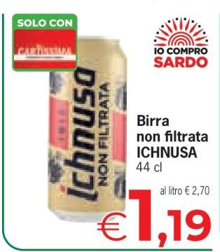 Birra Non Filtrata ICHNUSA