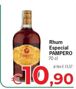 Rhum Especial PAMPERO