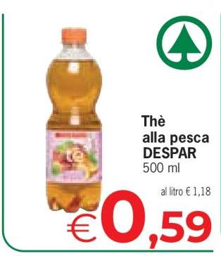 Thè alla pesca DESPAR