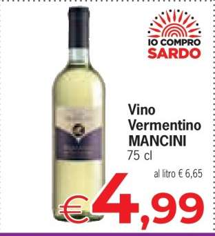 Vino Vermentino MANCINI