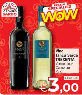 Vino Tanca Sarda TREXENTA