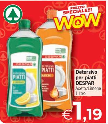 Detersivo per piatti DESPAR