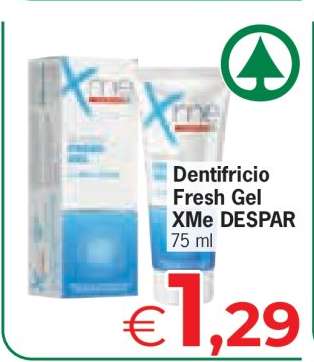 Dentifricio Fresh Gel XMe DESPAR