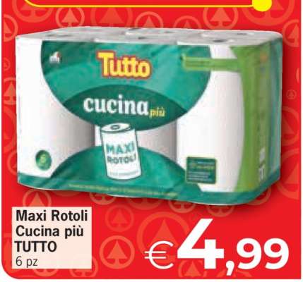 MAXI ROTOLI CUCINA PIÙ TUTTO