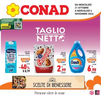 Volantino Conad - 21/10/2026 - 4/11/2026.