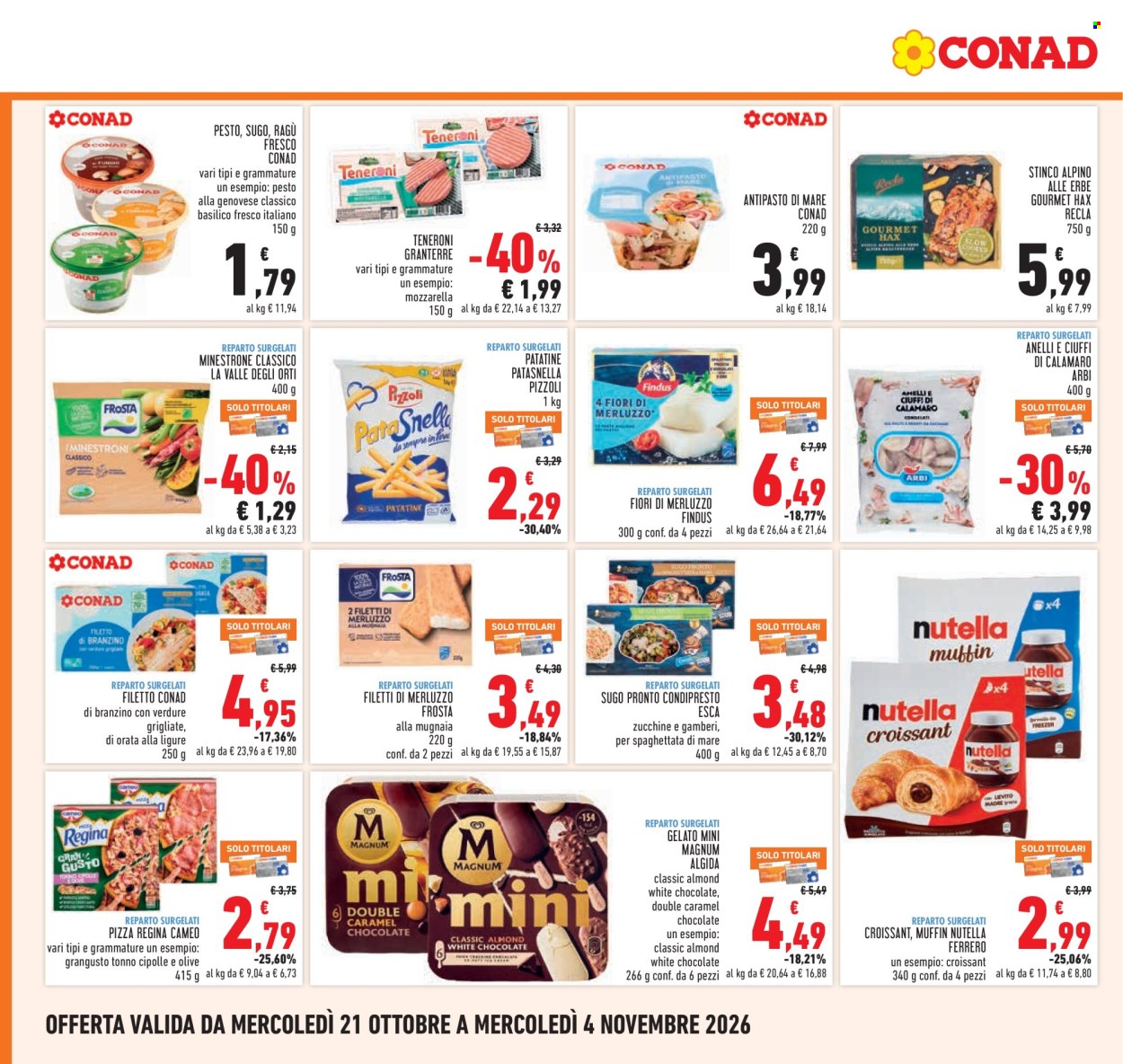 Volantino Conad - 21/10/2026 - 4/11/2026. Pagina 10